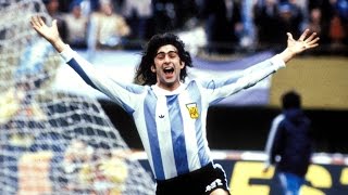 Mario Kempes  Argentina 1978  6 goals [upl. by Vezza733]