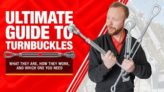 The Ultimate Guide to Turnbuckles What They Are How They Work and Which One You Need [upl. by Ahseenak]