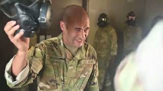 US Army Cavalry Scout 19D Episode 2 Gas Chamber Land Navigation and Obstacle Course [upl. by Eilrahs292]