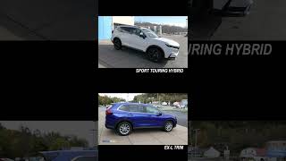 A quick comparison between the 2023 Honda CRV Hybrid and gas CRV EXL CRV HondaCRV CRVHybrid [upl. by Abraham703]