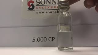 SONNEK viscosity guide quot5000 Cp  centipoisequot [upl. by Isaacson923]