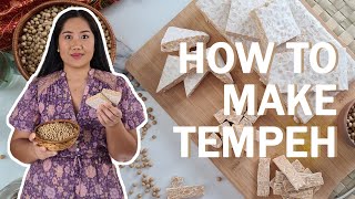 How to Make Tempeh at Home from SCRATCH  Vegan Protein [upl. by Yenruoc121]