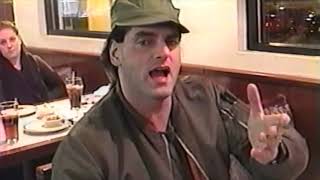 Peter Steele at a fast food Type O Negative [upl. by Einimod]