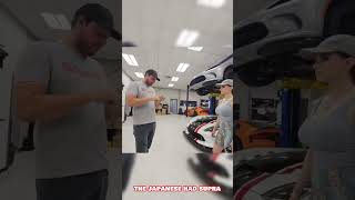 Calvo Motorsports talks about Vipers automobile amouranth cars calvomotorsports [upl. by Nnylarej]