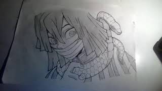 Drawing every Hashira from Demon Slayer Obanai Part 2 special guest [upl. by Myers562]