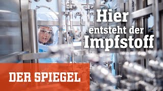 BionTech in Marburg So entsteht der mRNAImpfstoff gegen Corona  DER SPIEGEL [upl. by Carrelli]