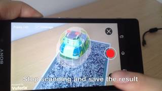 How to use Vuforia Object Scanner [upl. by Ayekim]
