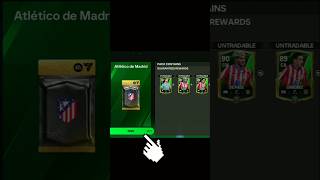 Atletico de Madrid and Juventus free packs in FC mobile fc25mobile fcmobile [upl. by Ynalem]