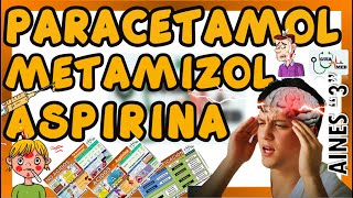 PARACETAMOL PARA QUE SIRVE ESTE MEDICAMENTO PARACETAMOL METAMIZOL Y ASPIRINA  GuiaMed [upl. by Miksen]