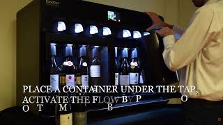 Tutorial EuroCave VV8 0 Wine Dispenser Change bottle new wine reference EN [upl. by Ahsiya]