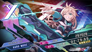 Gunvolt Chronicles Luminous Avenger iX 2  VS Kohaku Otori DLC X Rank Hard Mode No Damage [upl. by Eninej940]