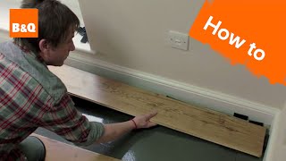 How to lay flooring part 4 laying tongue amp groove solid wood [upl. by Susejedairam]