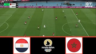 EGYPT U23 VS MOROCCO U23  OLYMPICS 2024  THIRD PLACE  FOOTBALL LIFE 2024 [upl. by Glassco567]