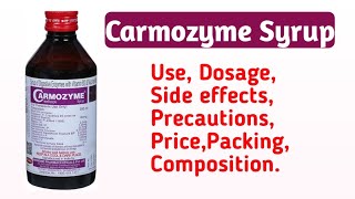 Carmozyme syrup  Carmozyme syrup Use Dosage Side Effects  Dawa jankari [upl. by Ylrehs701]