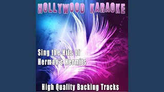 My Sentimental Friend Karaoke Version Originally Performed By Hermans Hermits [upl. by Ecnerat]