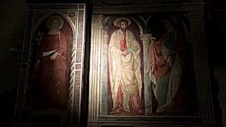 Gregorian Chants at Basilica San Miniato al Monte in FlorenceItaly 佛罗伦萨 February 2017 [upl. by Eizzo81]