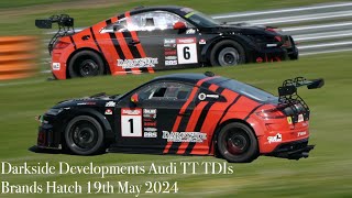 TEGIWA Club Enduro Championship Darkside Developments Audi TTs Car 1 Scott Parkin Car 6 Ryan Parkin [upl. by Hyacinthie]