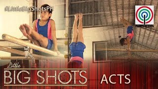 Little Big Shots Philippines Drew  9yearold Gymnast [upl. by Ahsille]