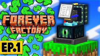 Minecraft Forever Factory  A NEW GENERATION OF FACTORY AUTOMATION 1 Factory Questing Modpack [upl. by Ivad162]