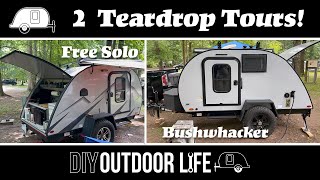 Teardrop Tours  Free Solo and Bushwhacker Teardrop Trailers [upl. by Suravat]