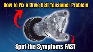 How to Fix a Drive Belt Tensioner Problem  Spot the Symptoms FAST [upl. by Elyrad49]