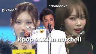 Kpop moments of 2023 in nutshell [upl. by Ballou]