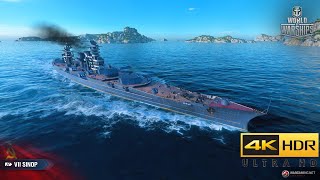 WoWs  SINOP 1337  MODUS SHUFFLE  4K HDR 60 FPS wows worldofwarships subscribe [upl. by Enyr]