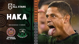 The 2024 Māori All Stars Haka  NRL [upl. by Hanimay]