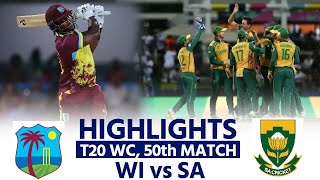 WI vs SA Highlights West Indies vs South Africa Match Highlights  Today Match Highlights [upl. by Norha]