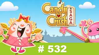 Candy Crush Saga Level 532  Nightmarishly Hard Level [upl. by Mallory]