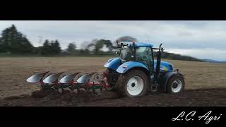 Ploughing 2K23  New Holland T6080  4K 30FPS [upl. by Jeff]