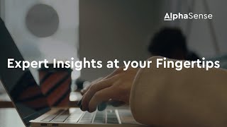 The AlphaSense Expert Transcript Library Expert Insights at Your Fingertips [upl. by Nylekoorb624]