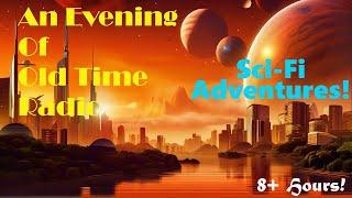 All Night Old Time Radio Shows  Sci Fi Adventures  Classic Science Fiction Radio Shows  8 Hours [upl. by Natica]