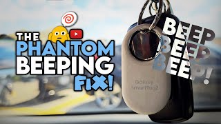 Samsung Galaxy Smart Tag 2 BEEPING Fix Sounds broken Stop those random beeps on your smarttag2 😭 [upl. by Studner]