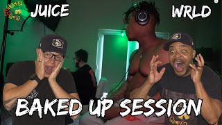 JUICE STILL DROPPING NEW MUSIC  Juice WRLD Baked Up session Reaction [upl. by Anilrahc]