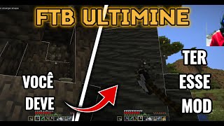 FTB Ultimine MINECRAFT como quebrar vários blocos ao mesmo tempo [upl. by Loziram868]