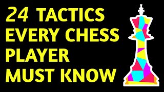 ALL Chess Tactics Explained Chess Strategy Moves Ideas amp Basics for Beginners How to Play Chess [upl. by Siravaj]