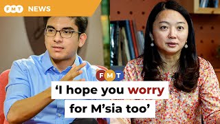 I worry for Malaysia I hope you do too Syed Saddiq tells Hannah [upl. by Metsky]