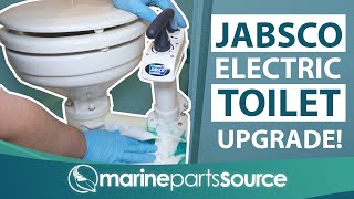 Jabsco 37255 Series Manual to Electric Marine Toilet Conversion Kit with Intake Pump Quiet Flush [upl. by Ezirtaeb]