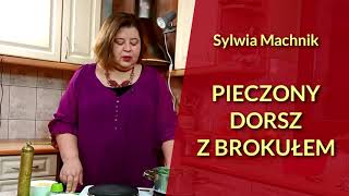 Pieczony dorsz z brokułami w sosie beszamelowym [upl. by Garrik]