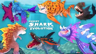 Hungry Shark Evolution New Theme Update  All Sharks Unlocked amp Gameplay  Hungry Shark [upl. by Kindig]