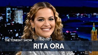 Rita Ora on Getting Married to Taika Waititi amp Her Single You Only Love Me Extended  Tonight Show [upl. by Ennovaj764]