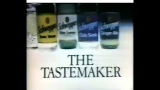 Schweppes Tastemaker Commercial 1975 [upl. by Keiryt532]