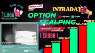 🔴LIVE TRADING INTRADAY OPTION TRADING DAILEY PROFIT ₹5000 LIVE TODAY nifty banknifty livestream [upl. by Yrrol]