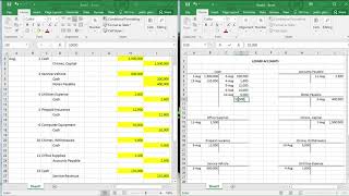 Ledger Accounts  Filipino TAccounts [upl. by Matthaus]