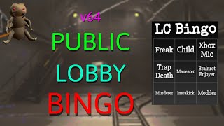 v64 PUBLIC LOBBY BINGO in Lethal Company [upl. by Khanna]