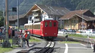 Swiss Bernese Oberland  Wilderswil to Schynige Platte Railway [upl. by Bolling180]