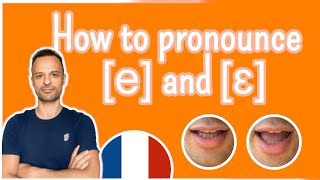 The Vowels e and ɛ  French Pronunciation amp Phonetics [upl. by Norling]