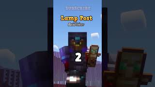 Minecraft Lamp Post Ideas for Your Minecraft World minecraft buildhacks minecraftbuilding [upl. by Llyrpa540]