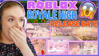 NEW SCHOOL BUILD CONFIRMED DONE 🏰 Royale High [upl. by Innep]